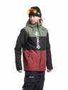Meatfly Meatfly moška SNB & SKI jakna Manifold Bronze Green / Merlot