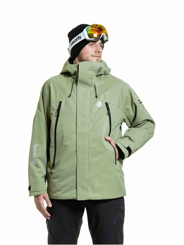 Meatfly Meatfly moška SNB & SKI jakna Acha Olive Light