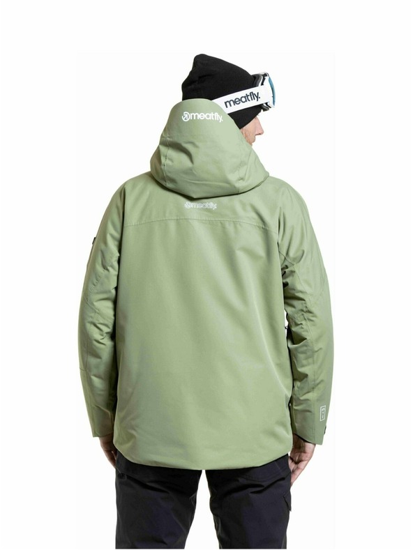 Meatfly Meatfly moška SNB & SKI jakna Acha Olive Light