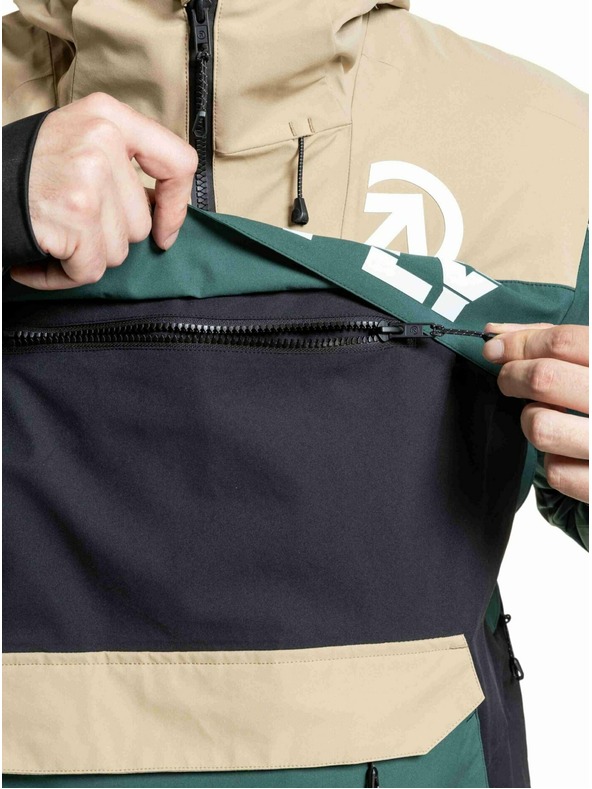 Meatfly Meatfly moška SNB & SKI jakna Zenith Black / Safari