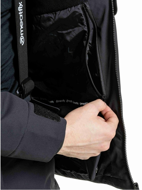 Meatfly Meatfly moška SNB & SKI jakna Manifold Black