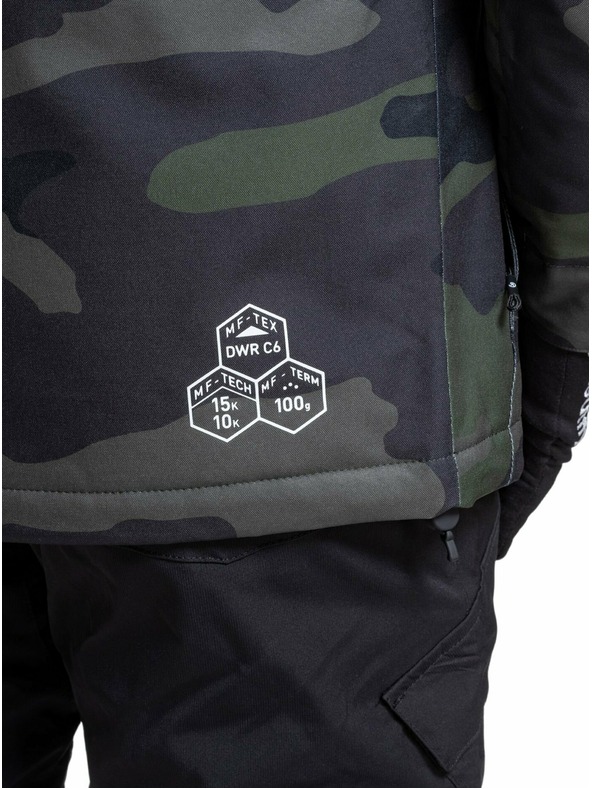Meatfly Meatfly moška SNB & SKI jakna Manifold Rampage Camo