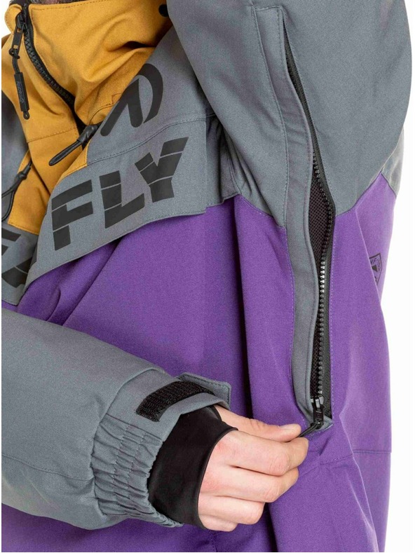 Meatfly Meatfly moška SNB & SKI jakna Zenith Dark Grey / Petunia