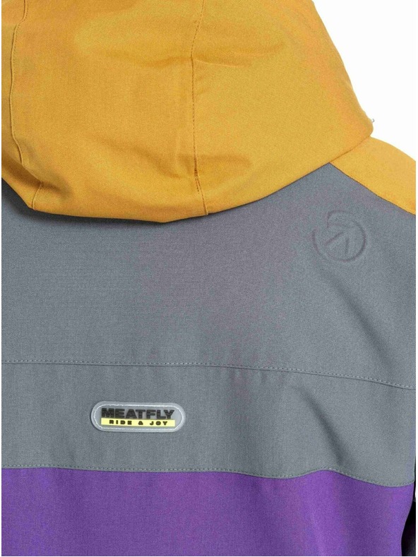 Meatfly Meatfly moška SNB & SKI jakna Zenith Dark Grey / Petunia