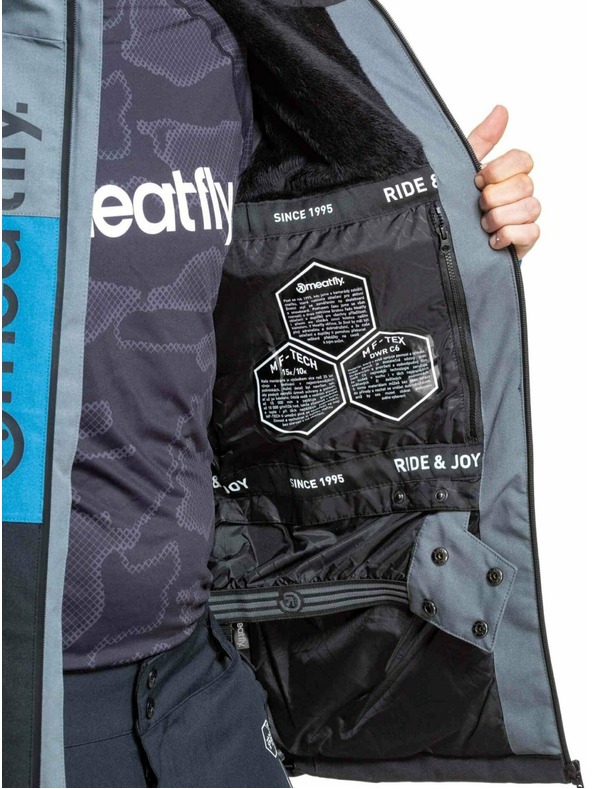 Meatfly Meatfly moška SNB & SKI jakna Manifold Blue / Black