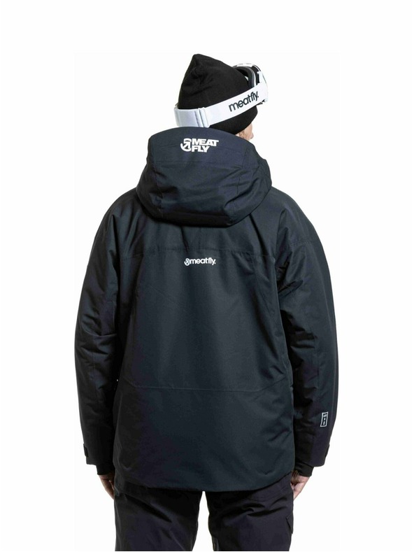 Meatfly Meatfly moški SNB & SKI jakna Shader Black