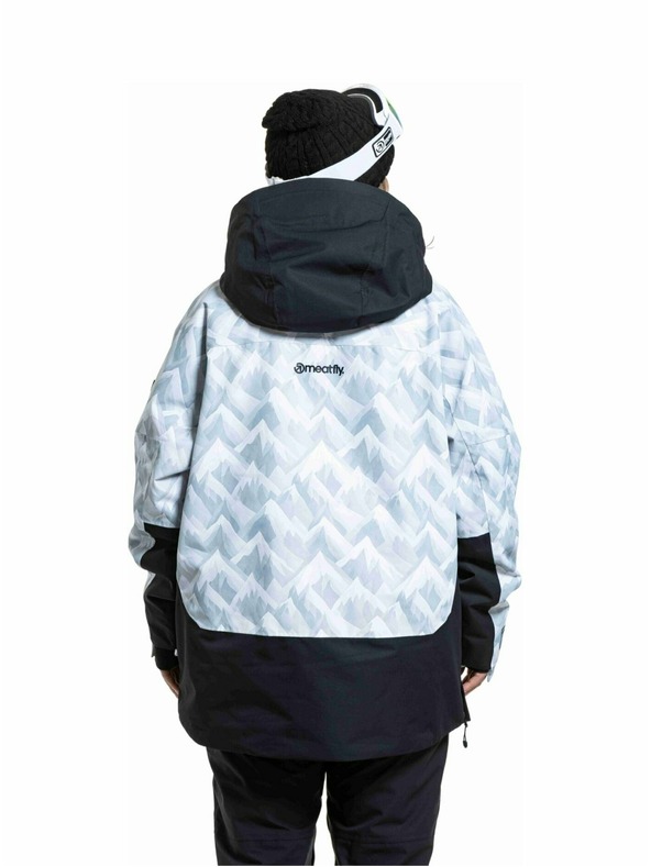 Meatfly Meatfly uniseks SNB & SKI jakna Maddie White Camo / Black
