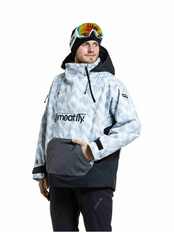 Meatfly Meatfly uniseks SNB & SKI jakna Maddie White Camo / Black