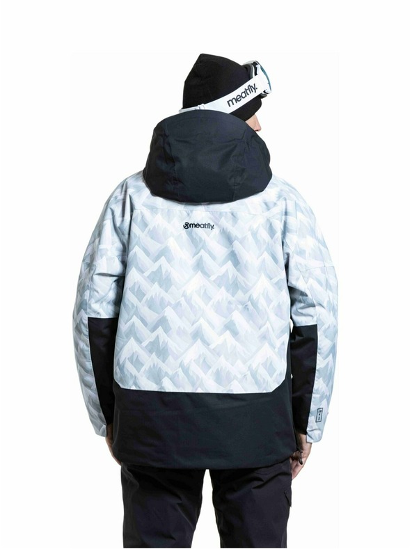 Meatfly Meatfly uniseks SNB & SKI jakna Maddie White Camo / Black