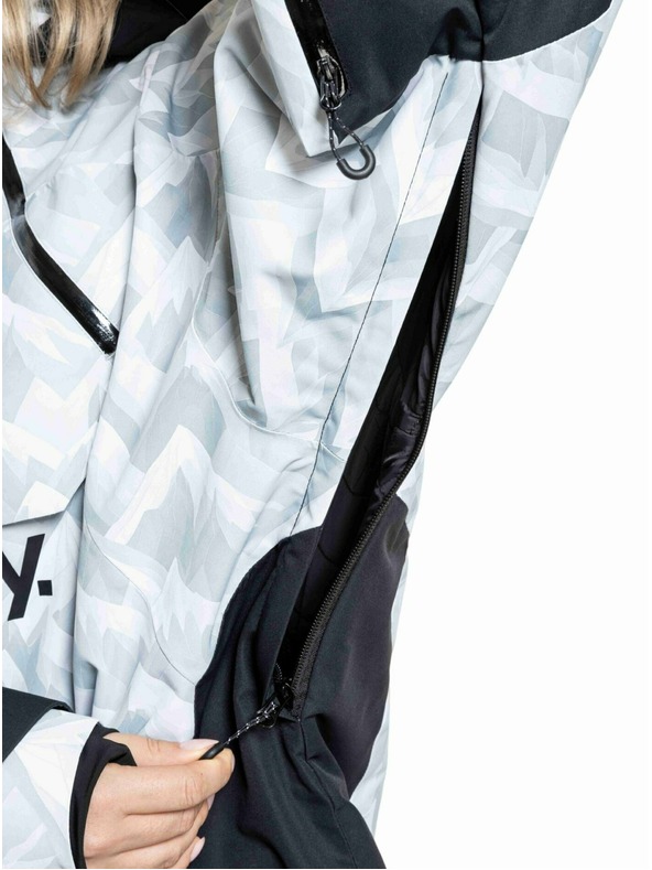 Meatfly Meatfly uniseks SNB & SKI jakna Maddie White Camo / Black