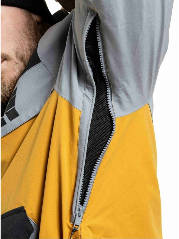 Meatfly Meatfly moška SNB & SKI jakna Zenith Chai Tea / Black