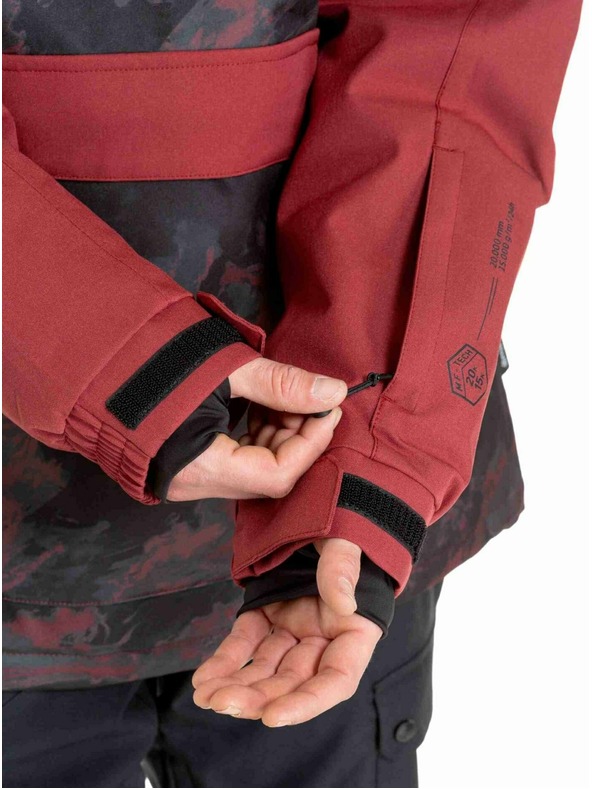 Meatfly Meatfly moška SNB & SKI jakna Zenith Wine Mossy