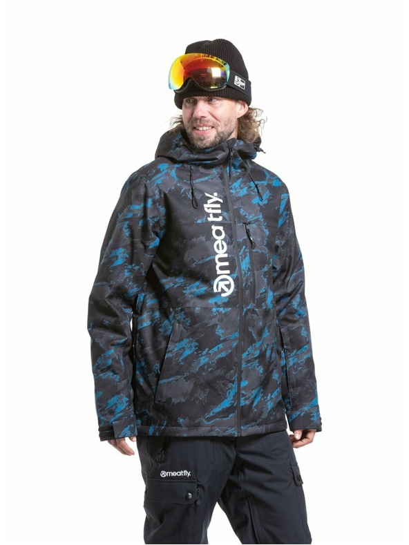 Meatfly Meatfly moška SNB & SKI jakna Manifold Blue Mossy