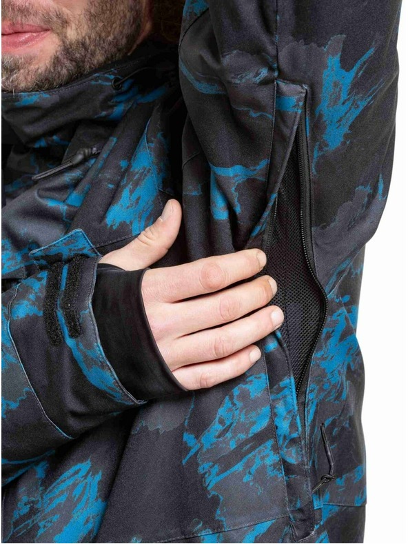 Meatfly Meatfly moška SNB & SKI jakna Manifold Blue Mossy