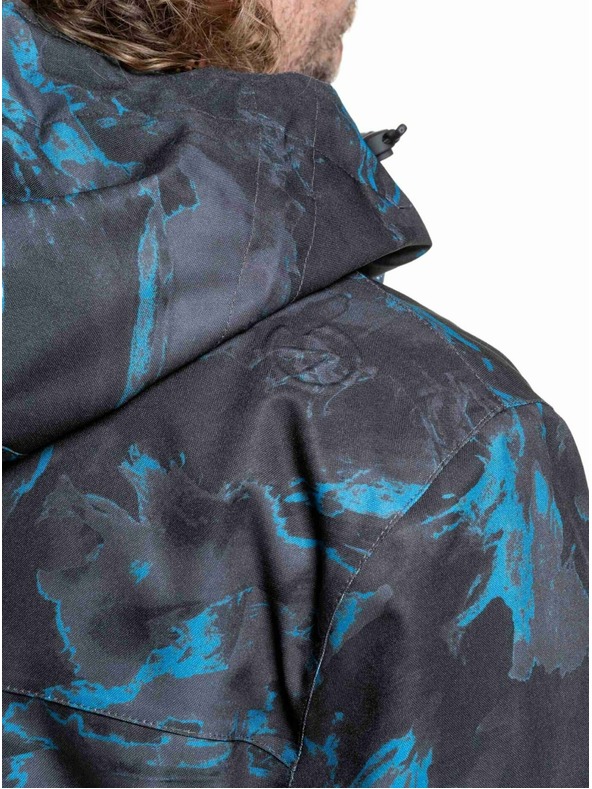 Meatfly Meatfly moška SNB & SKI jakna Manifold Blue Mossy