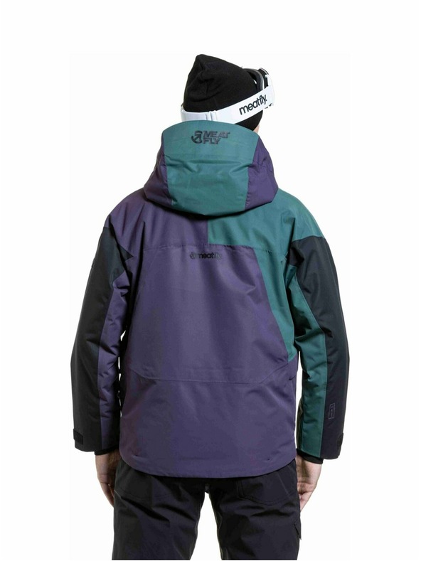 Meatfly Meatfly moška SNB & SKI jakna Shader Botanical Purple