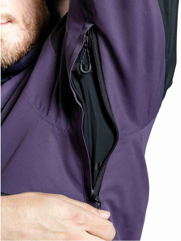Meatfly Meatfly moška SNB & SKI jakna Shader Botanical Purple