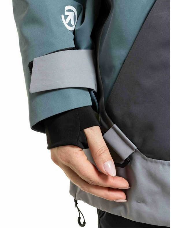 Meatfly Meatfly uniseks SNB & SKI jakna Maddie Blue Sea / Silver