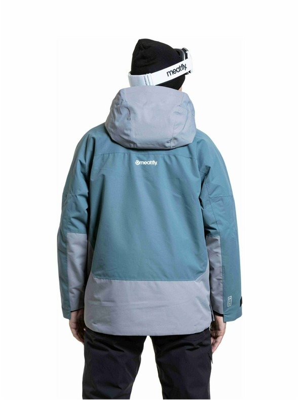 Meatfly Meatfly uniseks SNB & SKI jakna Maddie Blue Sea / Silver