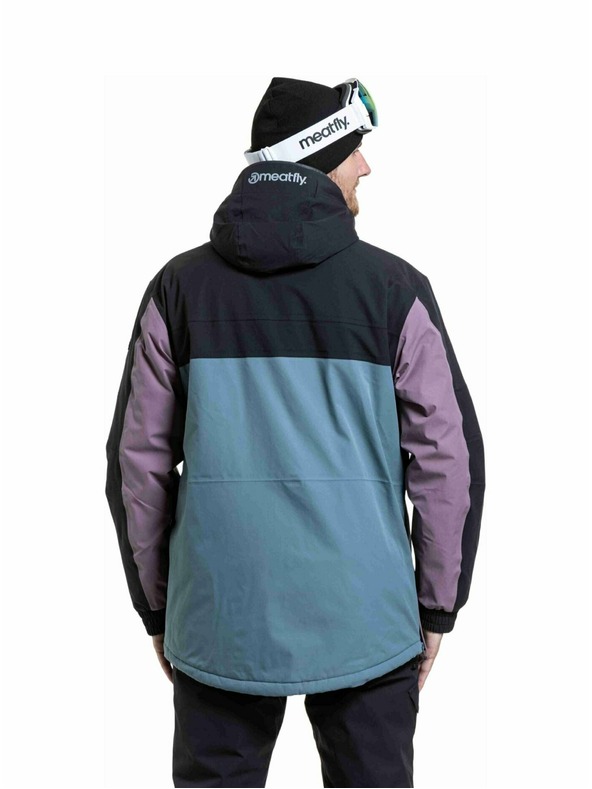 Meatfly Meatfly moška SNB & SKI jakna Zenith Blue Sea / Orchid