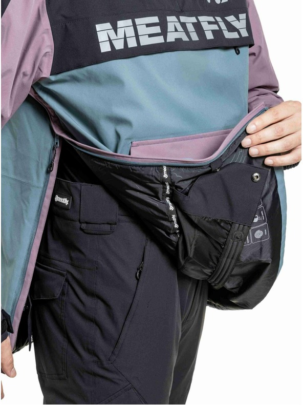 Meatfly Meatfly moška SNB & SKI jakna Zenith Blue Sea / Orchid
