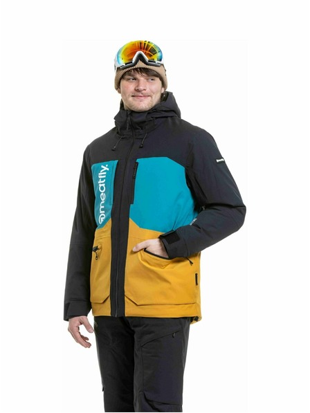 Meatfly Meatfly moška SNB & SKI jakna Manifold Black / Chai Tea