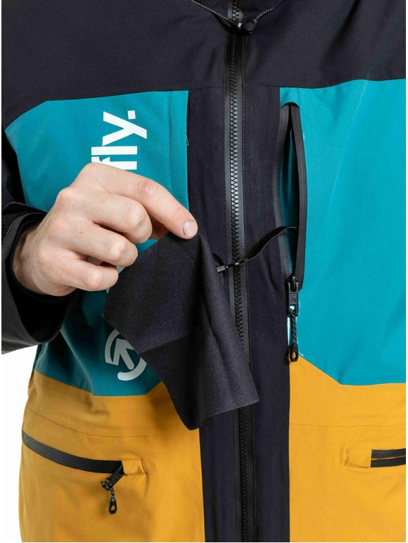 Meatfly Meatfly moška SNB & SKI jakna Manifold Black / Chai Tea