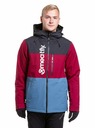 Meatfly Meatfly moška SNB & SKI jakna Manifold Beet Red/Slate Blue