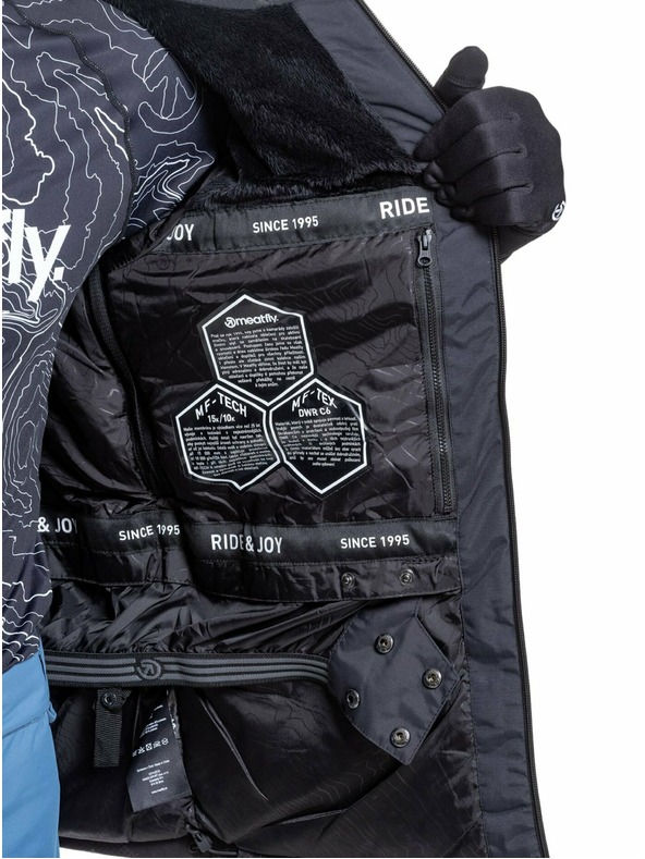 Meatfly Meatfly moška SNB & SKI jakna Manifold Beet Red/Slate Blue