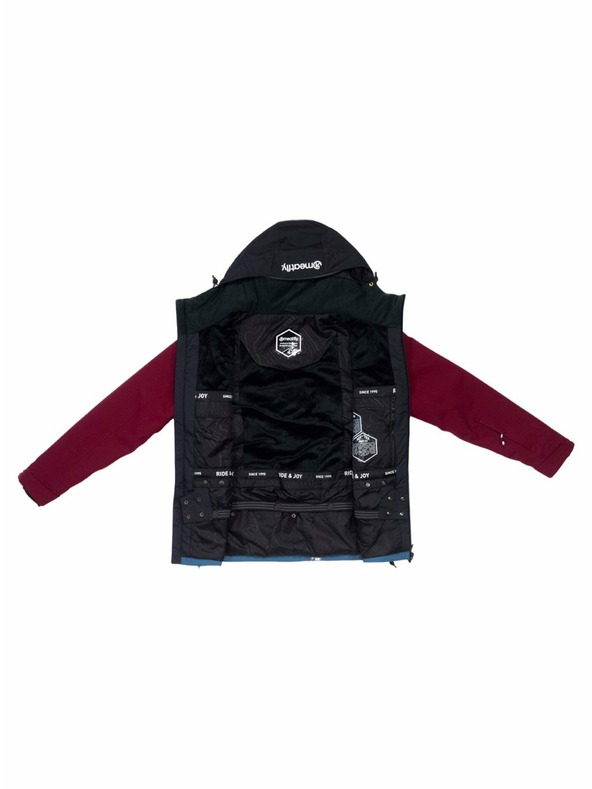 Meatfly Meatfly moška SNB & SKI jakna Manifold Beet Red/Slate Blue