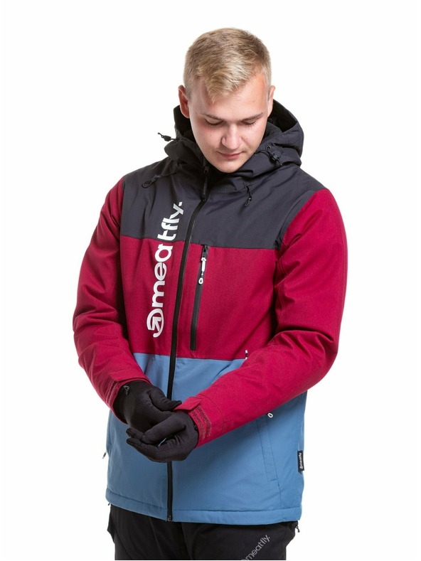 Meatfly Meatfly moška SNB & SKI jakna Manifold Beet Red/Slate Blue