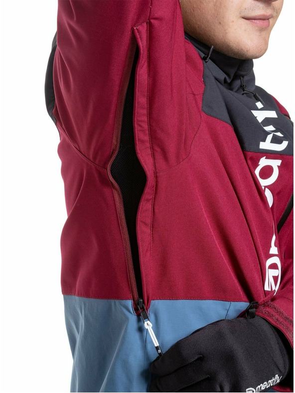 Meatfly Meatfly moška SNB & SKI jakna Manifold Beet Red/Slate Blue