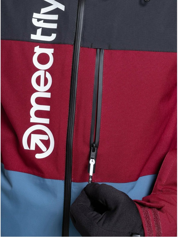Meatfly Meatfly moška SNB & SKI jakna Manifold Beet Red/Slate Blue