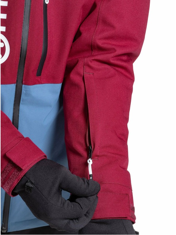 Meatfly Meatfly moška SNB & SKI jakna Manifold Beet Red/Slate Blue