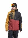 Meatfly Meatfly moška SNB & SKI jakna Shader Wood / Merlot
