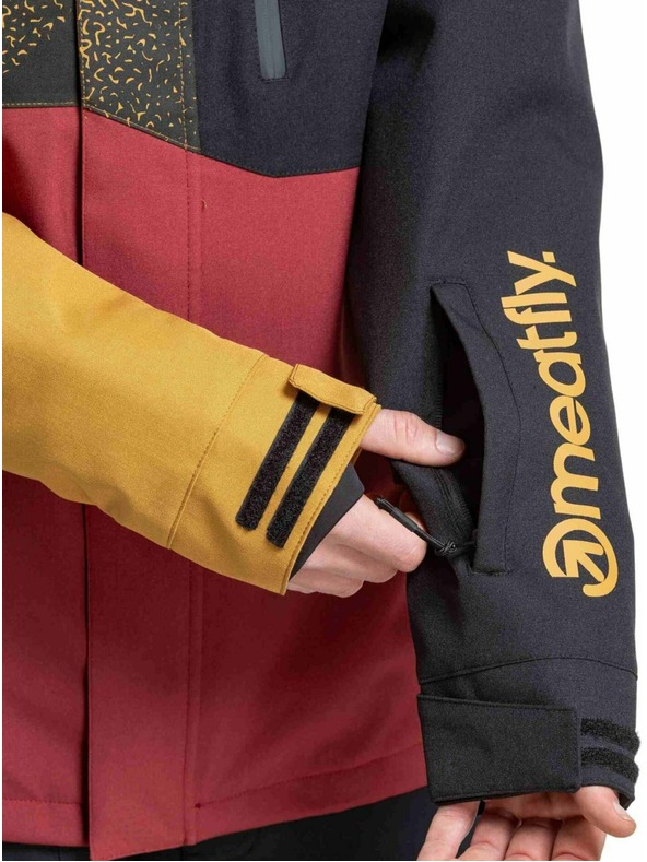 Meatfly Meatfly moška SNB & SKI jakna Shader Wood / Merlot