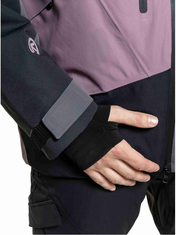 Meatfly Meatfly moška SNB & SKI jakna Shader Gray Dark / Orchid