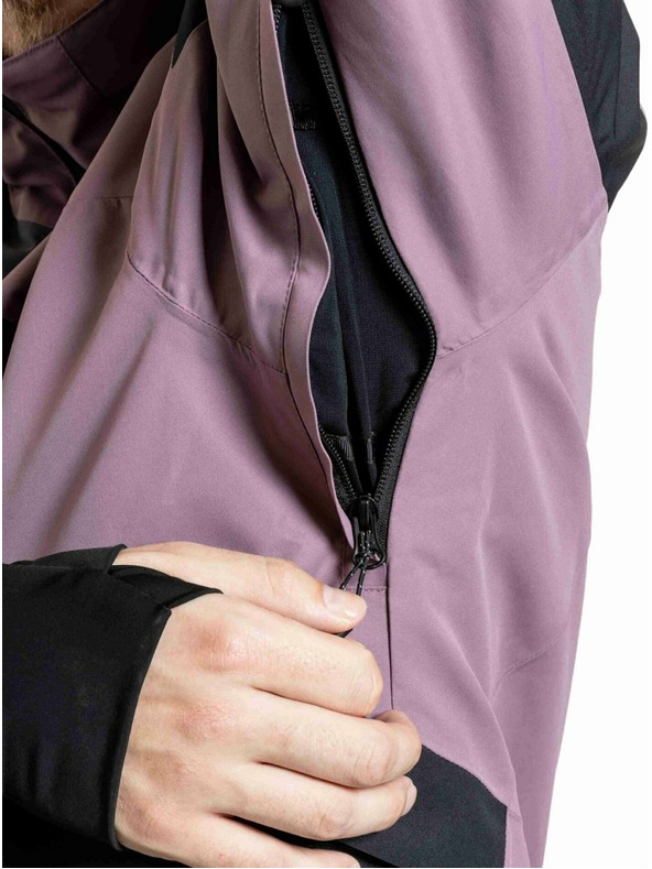 Meatfly Meatfly moška SNB & SKI jakna Shader Gray Dark / Orchid