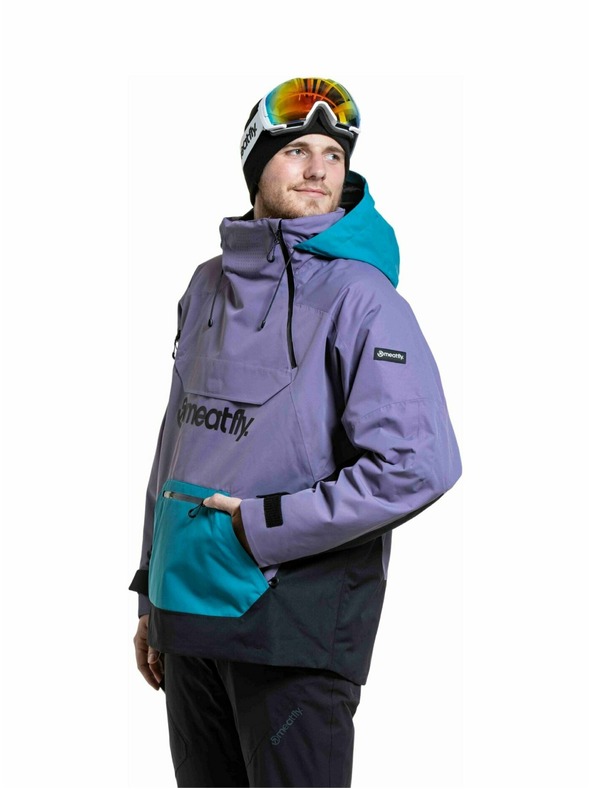 Meatfly Meatfly unisex SNB & SKI jakna Maddie Purple Light / Hb Blue