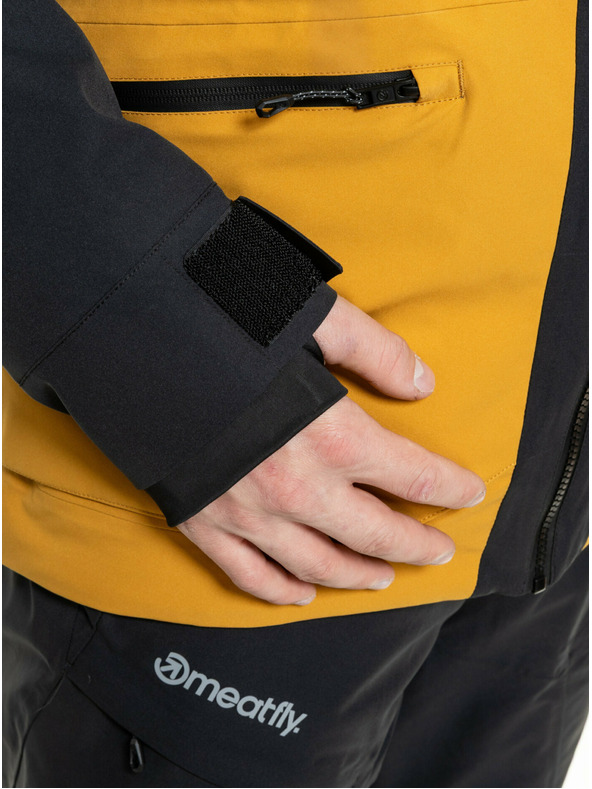 Meatfly Meatfly moška SNB & SKI jakna Manifold Silver / Red