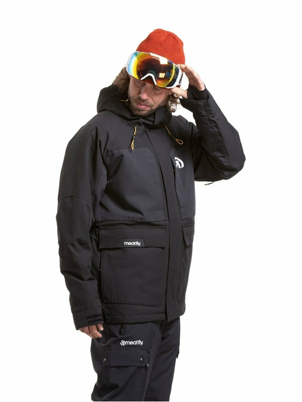 Meatfly Meatfly moški SNB & SKI jakna Vertigo Black