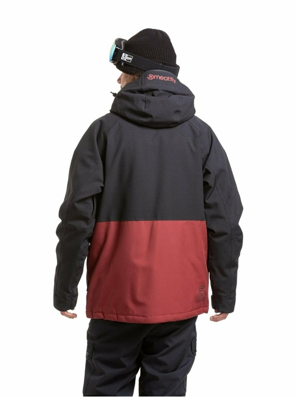 Meatfly Meatfly moška SNB & SKI jakna Vertigo Merlot / Black