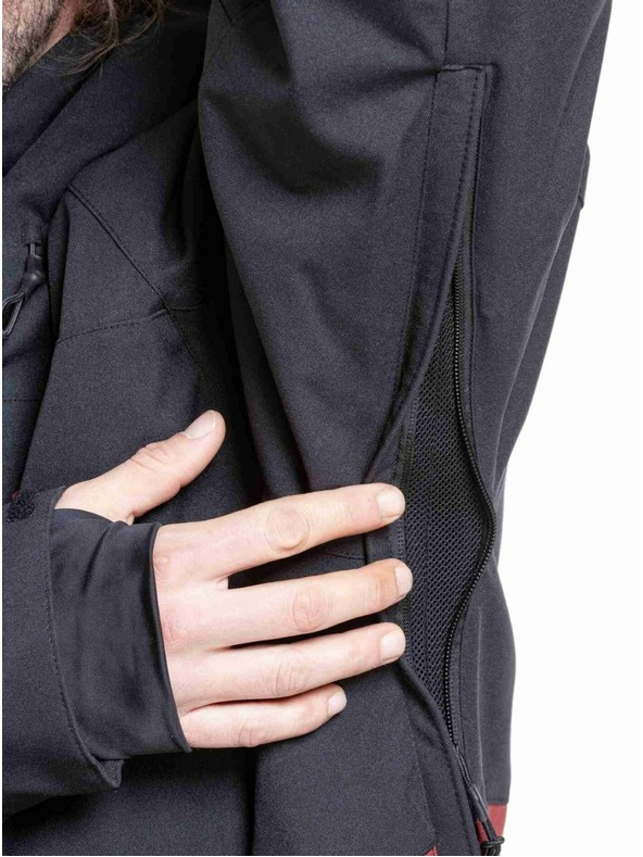 Meatfly Meatfly moška SNB & SKI jakna Vertigo Merlot / Black