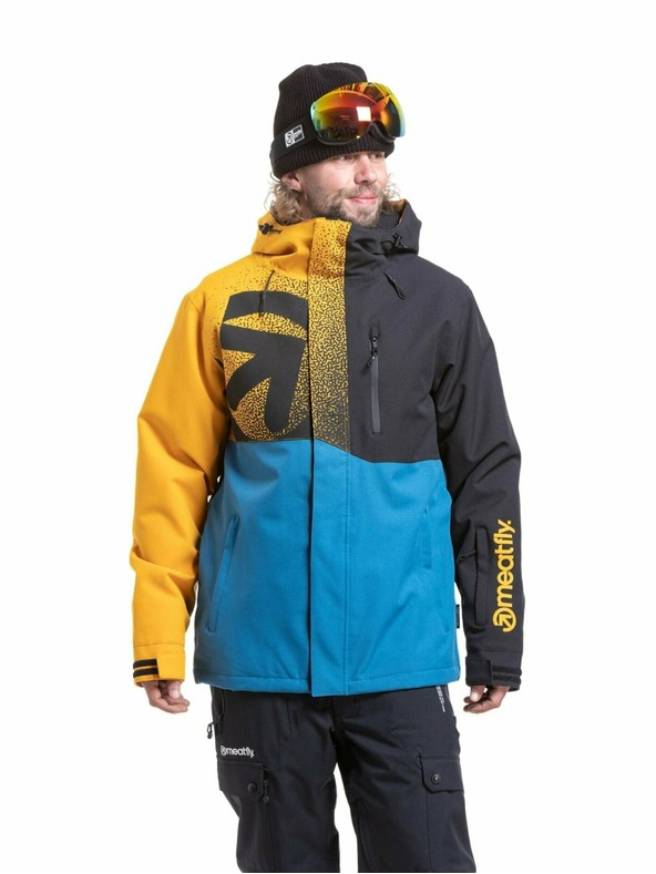 Meatfly Meatfly moška SNB & SKI jakna Shader Sunflower / Blue
