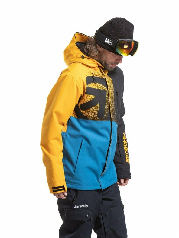 Meatfly Meatfly moška SNB & SKI jakna Shader Sunflower / Blue