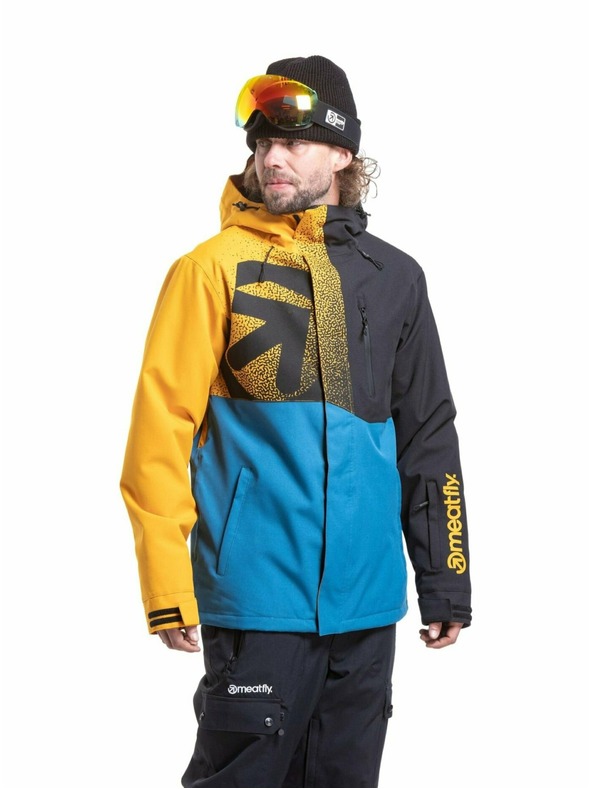 Meatfly Meatfly moška SNB & SKI jakna Shader Sunflower / Blue