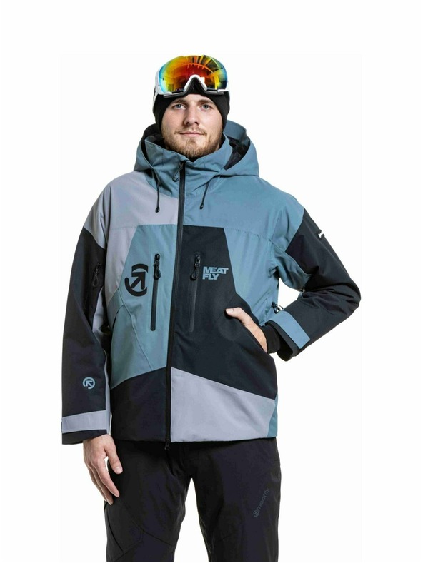 Meatfly Meatfly moška SNB & SKI jakna Shader Blue Sea / Silver
