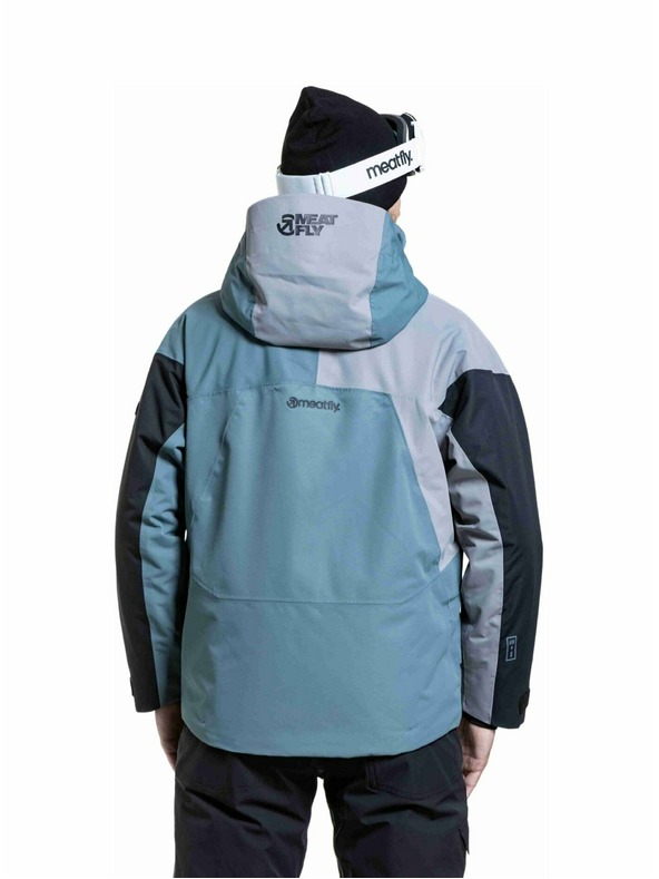Meatfly Meatfly moška SNB & SKI jakna Shader Blue Sea / Silver