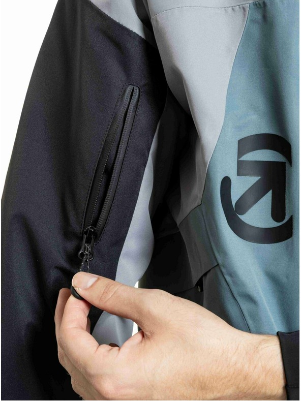 Meatfly Meatfly moška SNB & SKI jakna Shader Blue Sea / Silver