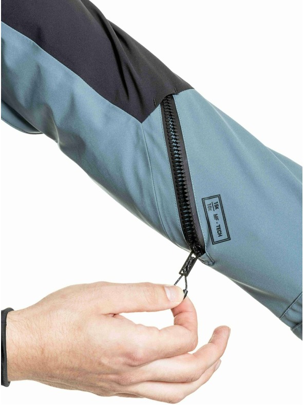 Meatfly Meatfly moška SNB & SKI jakna Cronos Black / Blue Sea